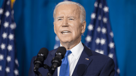 Black voters in Philadelphia over the weekend slammed the prospect of voting for President Biden's re-election. ((AP Photo/Andrew Harnik))