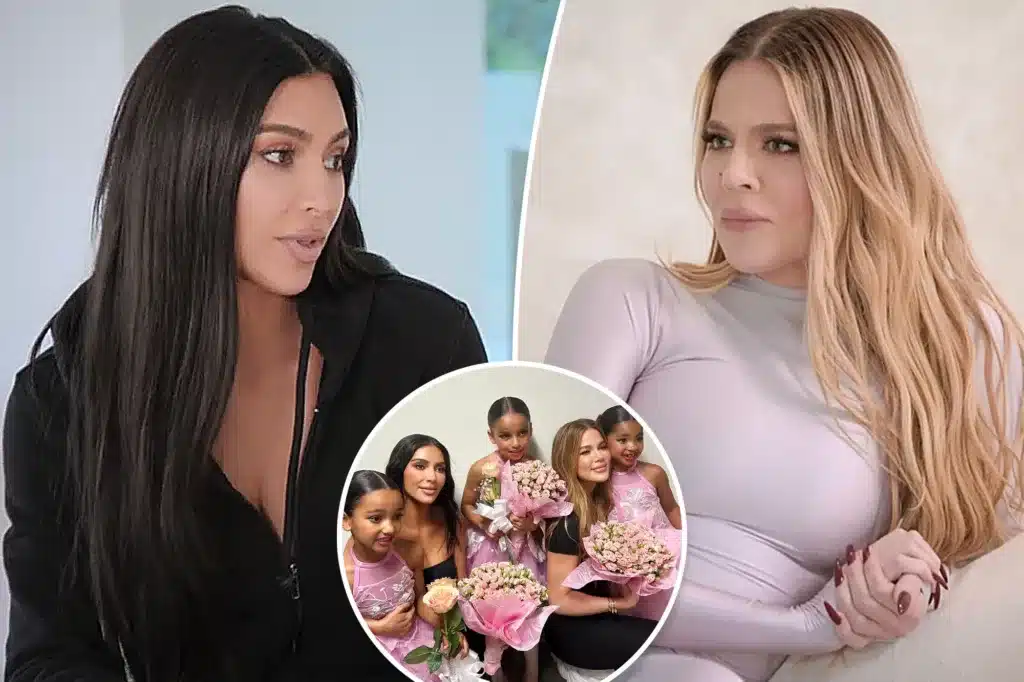 Kim Kardashian and Khloé Kardashian are clashing over parenting.