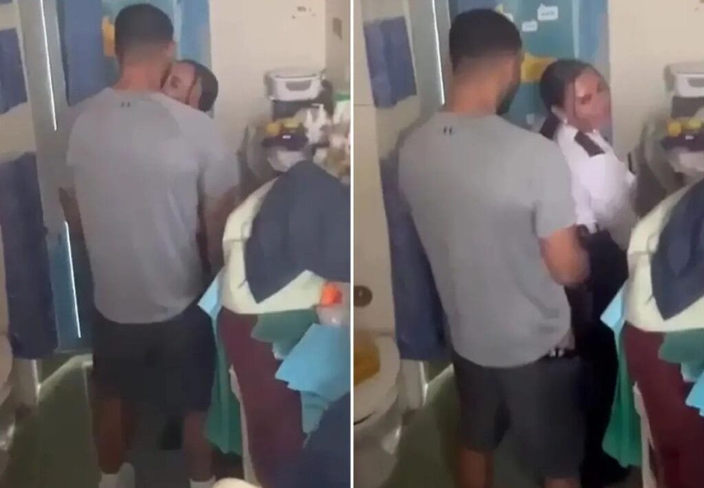 The video has been widely shared on social media