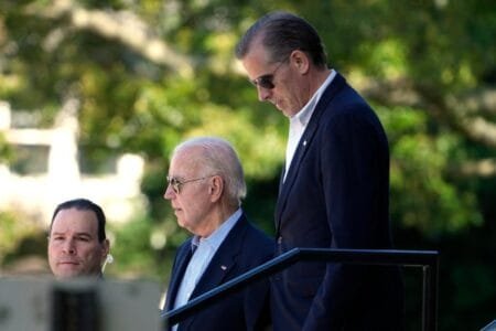 President Joe Biden arrived in Wilmington, Delaware, on Sunday night, ahead of his son Hunter Biden’s felony gun trial, beginning Monday. Biden’s stay in Wilmin ...