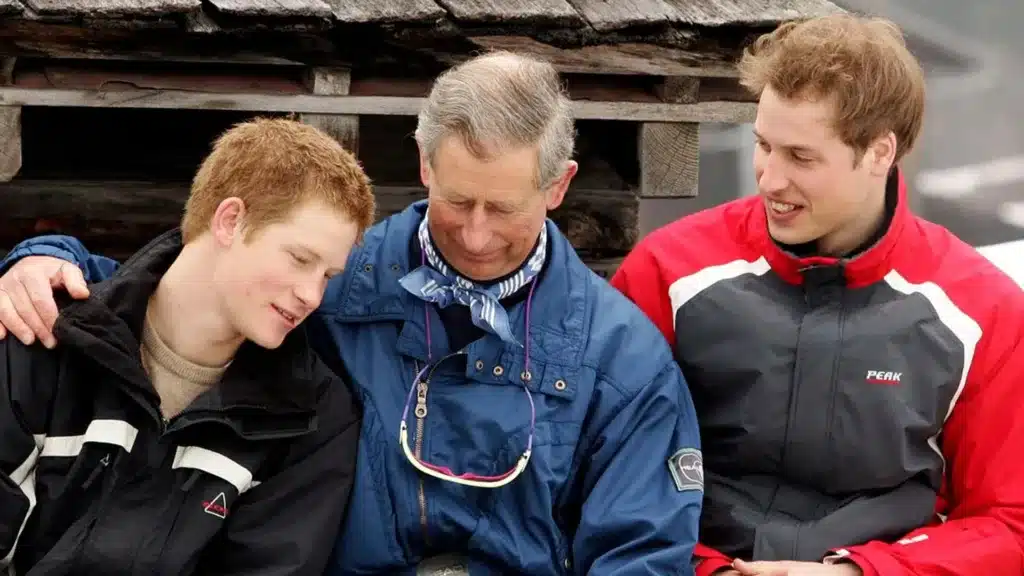 prince charles harry william fathers day