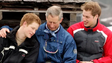 prince charles harry william fathers day