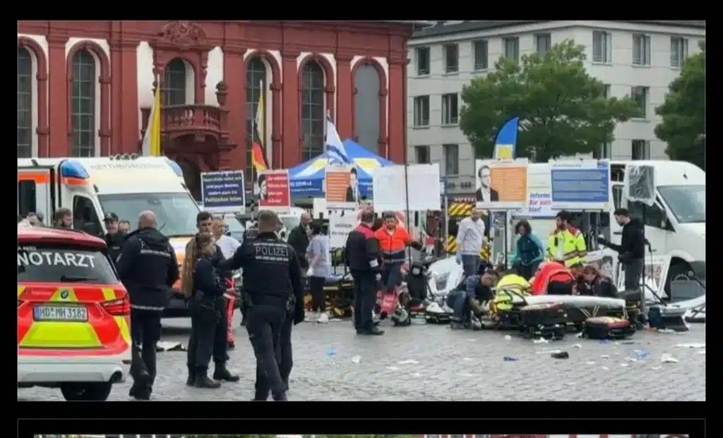 Several people hurt in stabbing attack v Several people hurt in stabbing attack v