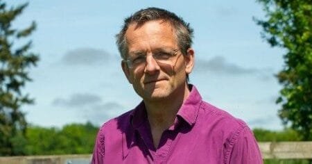 The wife of Dr Michael Mosley has issued a statement after his body was found on the Greek island of Symi (Picture: Rex/ Reuters)