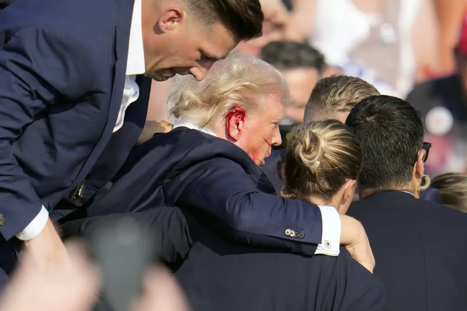 Former president Donald Trump has been advised to stop holding outdoor rallies a little over a week after he was nearly killed in an assassination attempt. Picture: Anna Moneymaker/Getty Images/AFP Former president Donald Trump has been advised to stop holding outdoor rallies a little over a week after he was nearly killed in an assassination attempt. Picture: Anna Moneymaker/Getty Images/AFP
