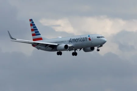 An American Airlines plane had to land after a passenger urinated in the aisle. McKenzie Lange/ Staff / USA TODAY NETWORK