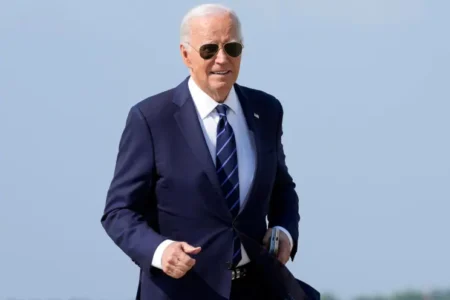 Recent polls have found that President Biden is trailing former President Donald Trump among New York Jews. AP Photo/Susan Walsh