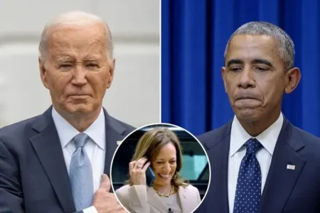 Biden and Obama