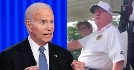 Joe Bide and Donald Trump