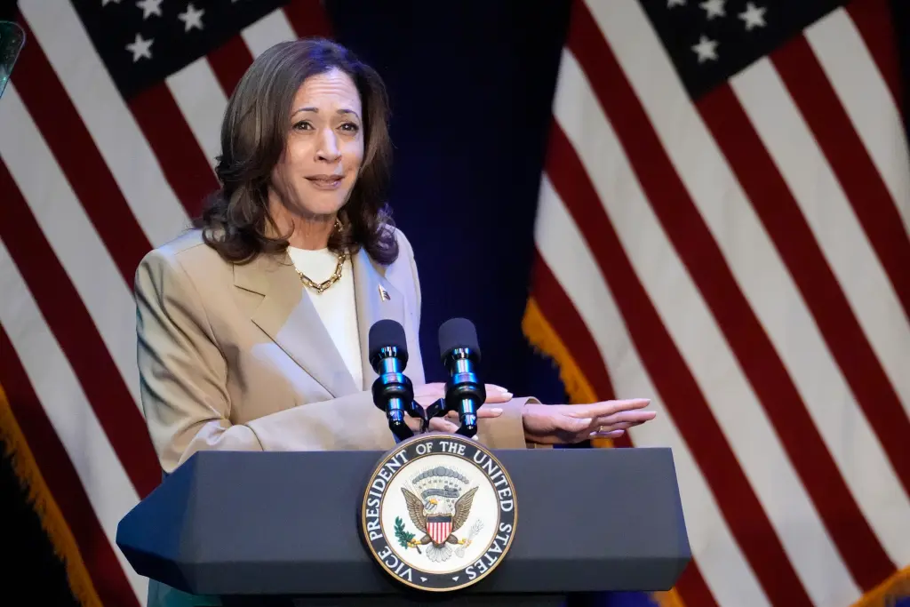 Vice President Kamala Harris said Monday that she is jointly proposing alongside President Biden a long-shot plan to remake the Supreme Court — which Republicans denounced as politicizing the legal system. AP