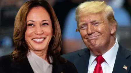 Kamala Harris and Donald Trump
