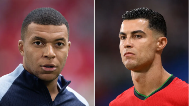 Kylian Mbappe and Cristiano Ronlado