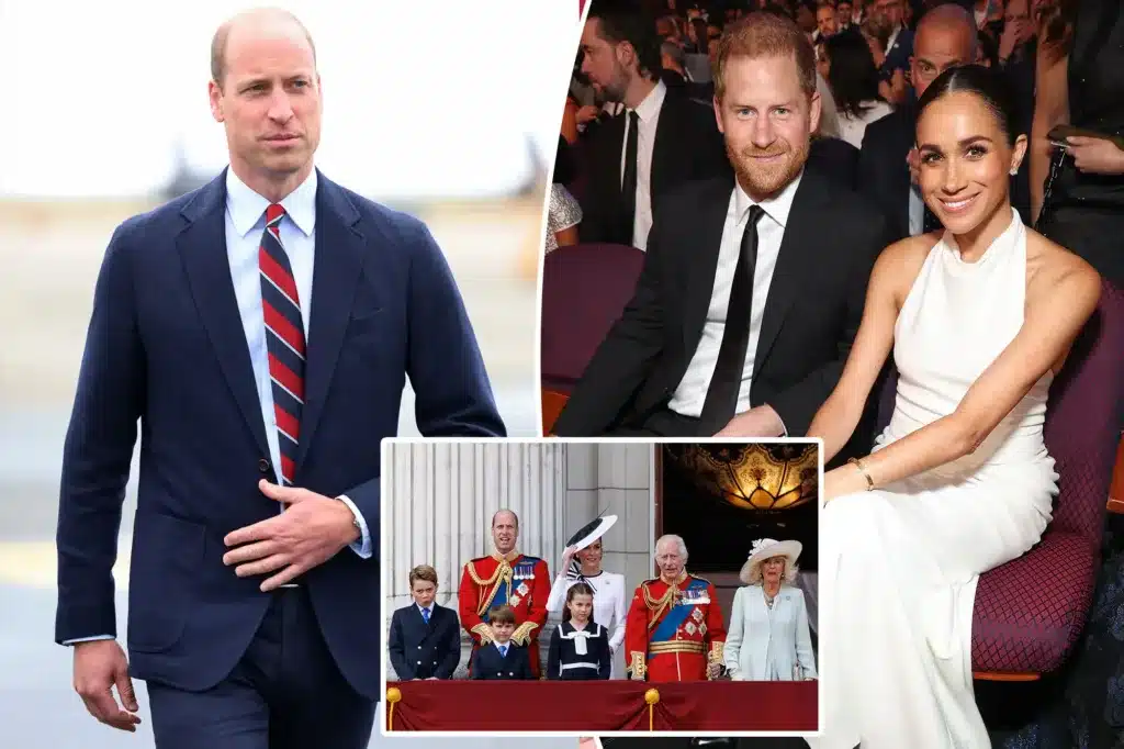 The royal family has been urged to “sever all ties” with the couple. Getty Images for W+P