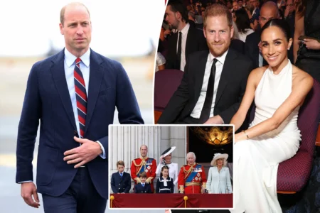 The royal family has been urged to “sever all ties” with the couple. Getty Images for W+P