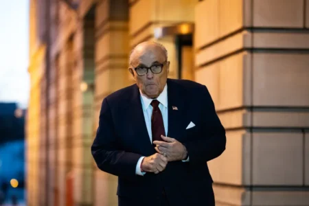 Rudy Guiliani can no longer practice law in New York, an appeals court ruled Tuesday. Getty Images