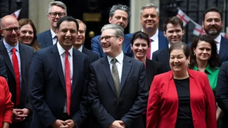 Scottish Labour MPs as well as party leader Anas Sarwar and his deputy Jackie Baillie met Sir Keir Starmer at Number 10