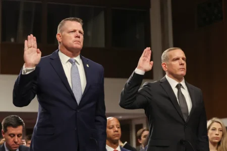 Secret Service acting director Ronald Rowe, admitted he was “ashamed” of security lapses that led to the assassination attempt of former President Donald Trump. REUTERS