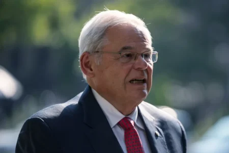 Sen. Robert Menendez was found guilty of accepting bribes. Photo by Michael M. Santiago/Getty Images