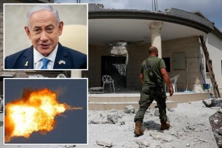 Israeli Prime Minister Benjamin Netanyahu warned that Sunday’s barrage between Hezbollah terrorists in Lebanon and Israel was just the beginning of a new phase of conflict between both sides.Getty Images