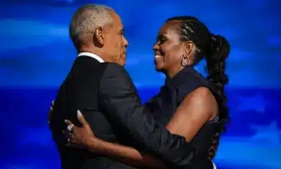 Both Obamas spoke at the Democratic National Convention