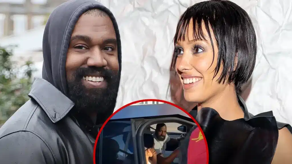 Kanye West and Bianca Censori