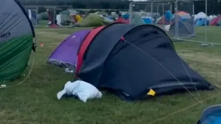 Twenty stalls were wrecked (Picture: Sean Hansford/MEN)