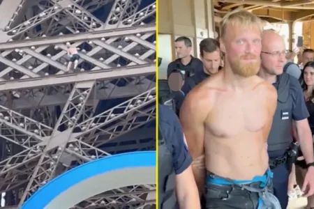 Man arrested for Climbing M10news