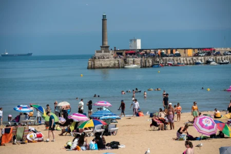 Margate's beach is one of the country's most popular according to the numbers Credit: Alamy