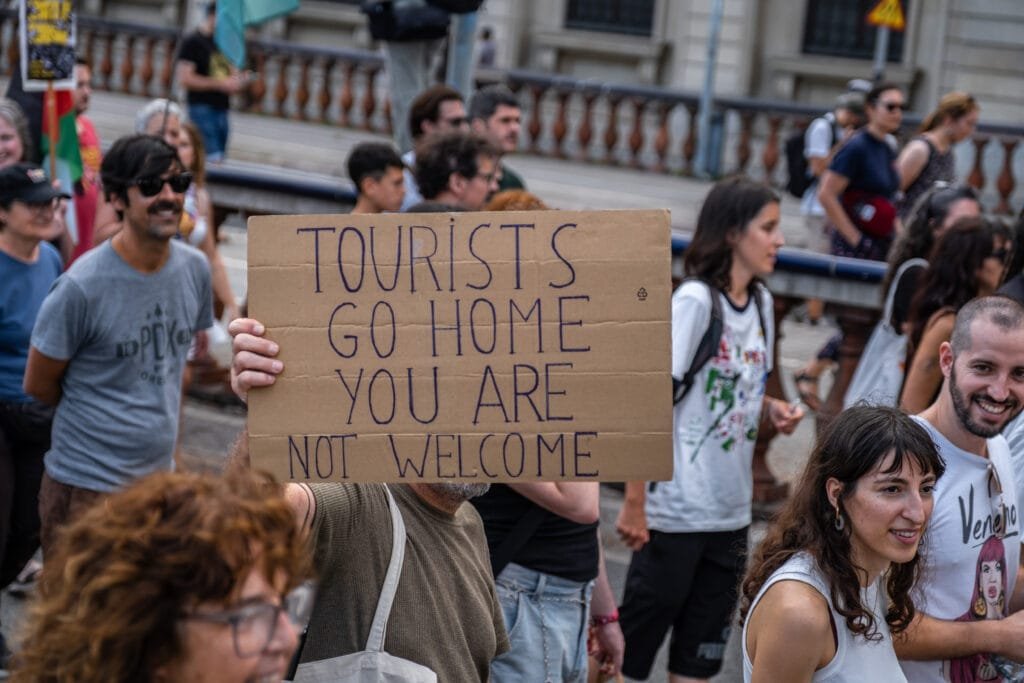 Residents across Spanish holiday hotspots say they're fed up with foreigners 'ruining' their hometowns Credit: Getty