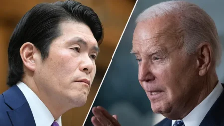 The DNC paid lawyers representing President Biden as he was under investigation over his possession of classified documents by Special Counsel Robert Hur. (Getty Images) DOJ