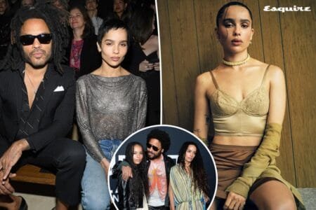 Zoë Kravitz has opened up about moving in with her famous dad after her parents split. Zoey Grossman for Esquire