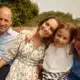 Britain's Prince William and Kate Middleton with their children: Prince George (right), Princess Charlotte (second right) and Prince Louis (left). Kate said she has finished chemotherapy. Picture: Will Warr/Kensington Palace/PA Wire