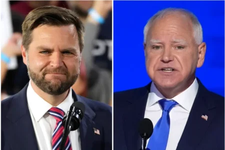 CBS News is hosting the vice presidential debate beteeen JD Vance and TIm Walz The 90 minute debate will take place 9 pm ET Tuesday