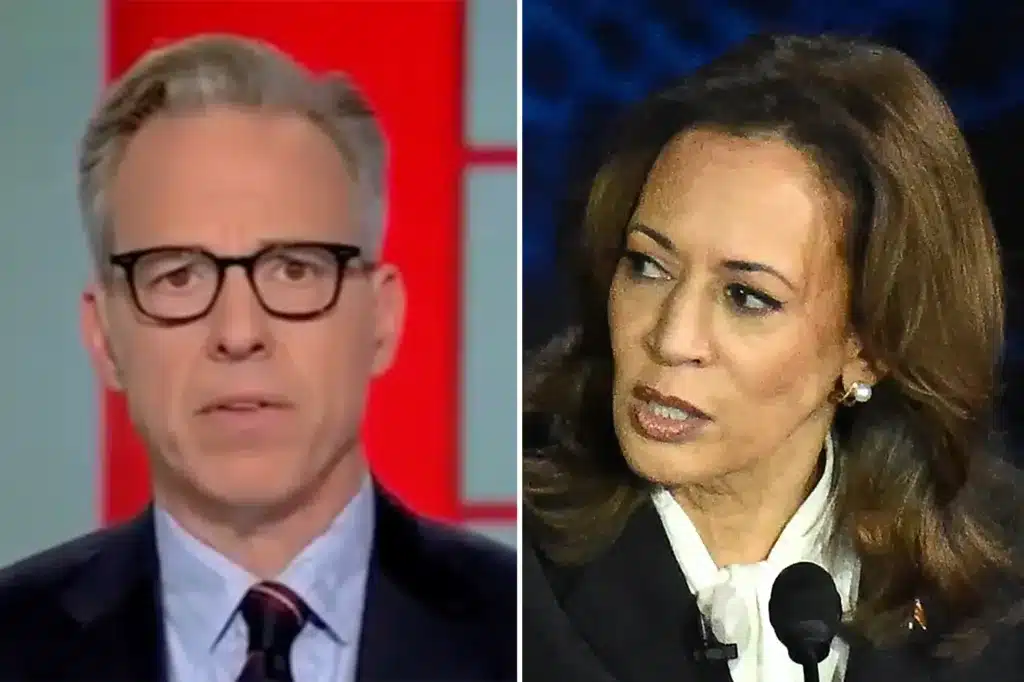 CNN host Jake Tapper took Vice President Kamala Harris to task for not answering direct questions during Tuesdays presidential debate