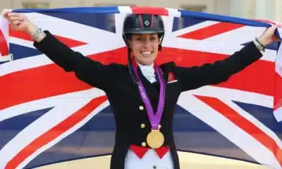 Charlotte Dujardin was banned from competing in Paris (Picture: Getty)