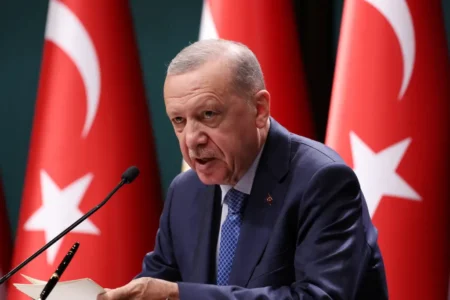 Erdogan said an alliance “will stop Israeli arrogance.” REUTERS