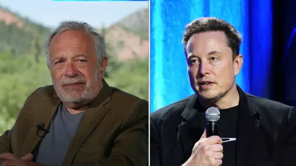 Former labor secretary Robert Reich suggested in a column for the Guardian that Elon Musk was