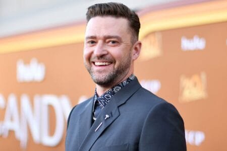 Justin Timberlake performs during the 2024 iHeartRadio Music Awards in Los Angeles in April. Photo: TNS
