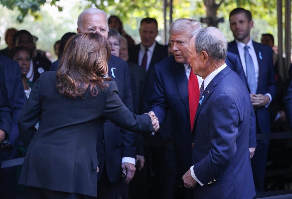 Trump and Harris - M10news