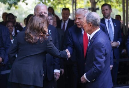 Trump and Harris - M10news