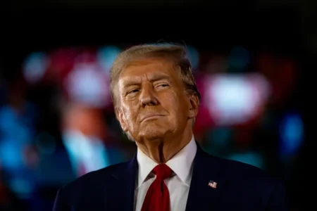 What a day for the border Trump said of Harris Friday trip to the US Mexico border in Arizona