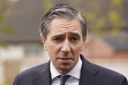 Taoiseach Simon Harris (PA)