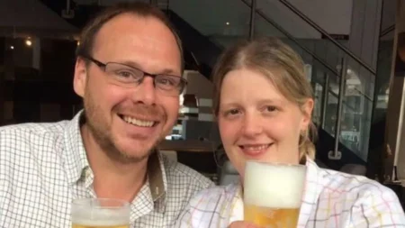 1 PAY A BRIDE to be was found floating face down in a swimming pool by her mum during a holiday to celebra