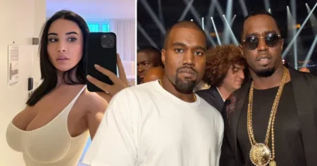 A shocking lawsuit has been filed by Kanye West’s former assistant, Lauren Pisciotta (Picture: Instagram/Getty)