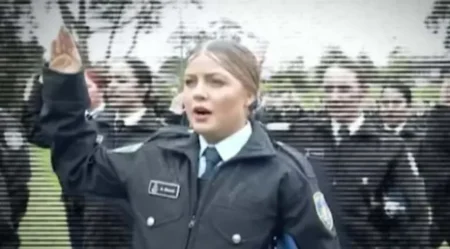Amber Clavell got pregnant with an inmate's baby while serving as a prison officerCredit: 7news
