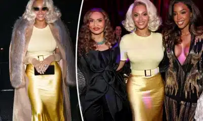 Beyoncé Shines in Gold at Glamours Women of the Year Awards Honouring Mother Tina Knowles