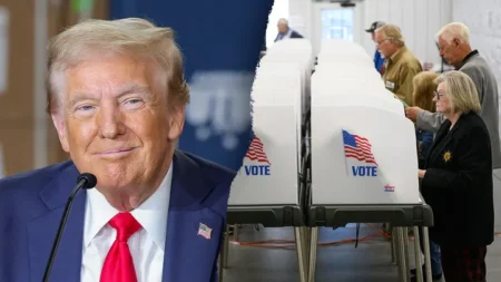 Black voters, a key constituency in battleground states like Georgia, are speaking out in favor of former President Trump. (Getty Images)