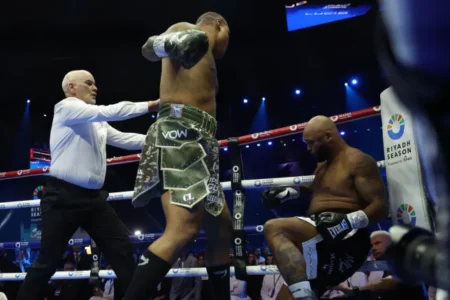 Frazer Clarke was knocked out by Fabio Wardley (Picture: Getty)