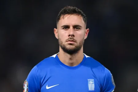 George Baldock qualified to play for Greece through his grandmother (Sportsfile via Getty)