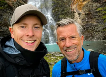 Janne Puhakka, 29, was in a relationship with Rolf Nordmo, 66 (Picture: Janne Puhakka/SWNS)